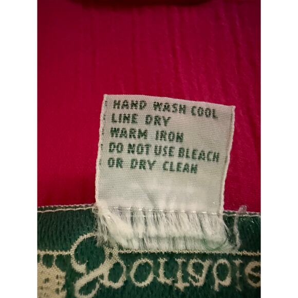 Vintage Sportables 100% Rayon Tank Top Size Small - Picture 6 of 7